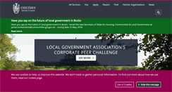 Desktop Screenshot of chiltern.gov.uk